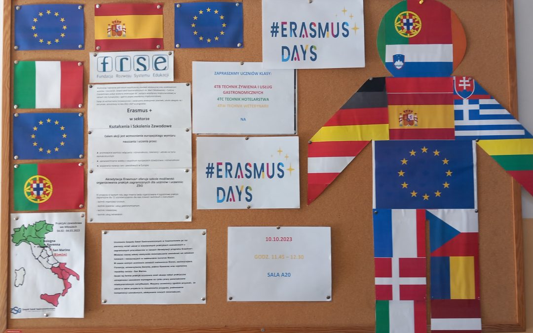 Erasmus+ – praktyki, które zmieniają perspektywę