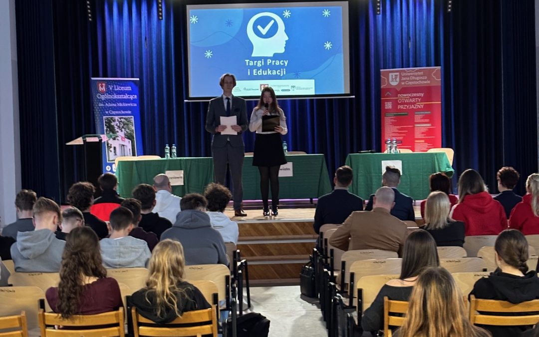 Klasa 3 TB na targach „Wybierz Świadomie”