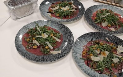 Kulinarna podróż klasy 2 TA do świata Italii w Zakładzie Gastronomicznym ETQA