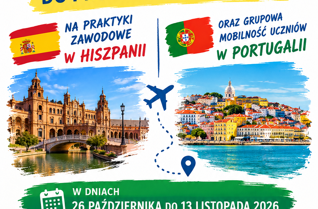 Erasmus+ – rekrutacja na zagraniczne praktyki zawodowe
